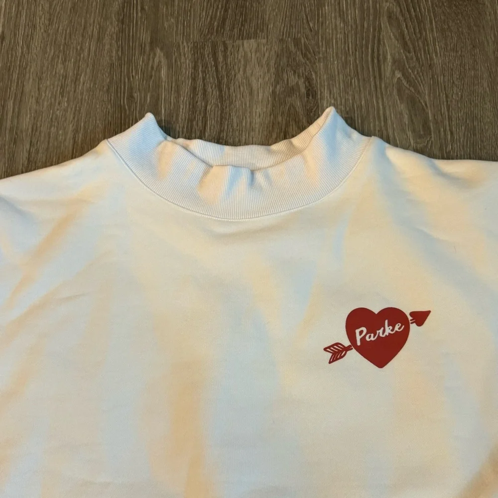 Parke Valentines Mockneck nwot - Picture 3 of 7